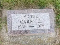 Carrell Tombstone