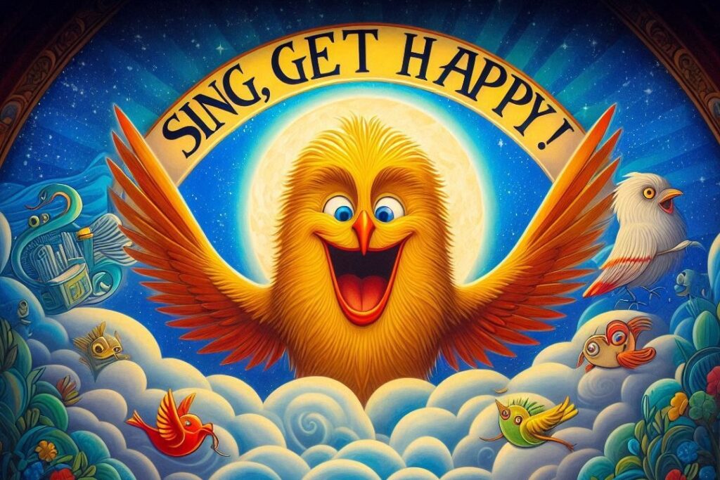 Sing Get Happy temp banner
